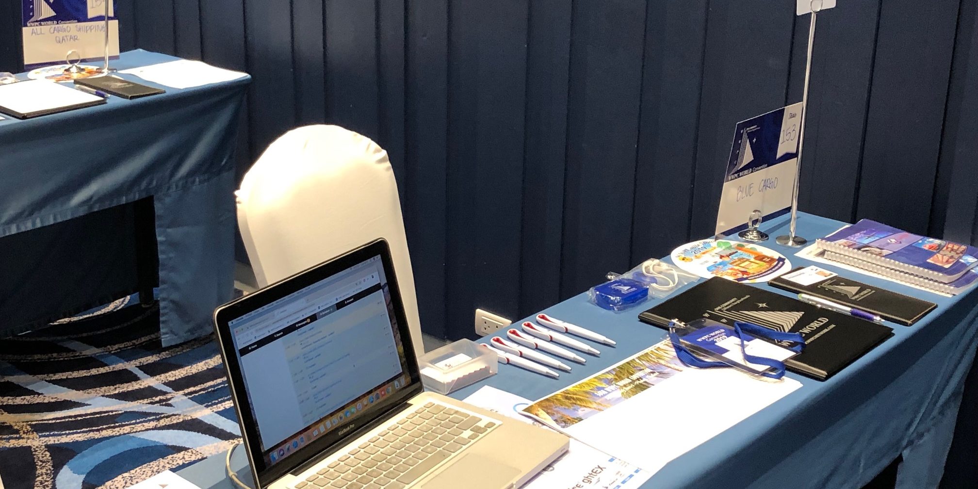 Blue Cargo en la 36ª convención de WWPC Blue Cargo en la 36ª convención de WWPC